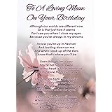 In Loving Memory Mum On Your Birthday Memorial Graveside Funeral Poem