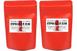EPHALEAN 2 x Extreme Diet Pills Strongest EPH A Lean Body Slimming Tablets That Work Fast. Pro T3 T5 Stacker Capsules