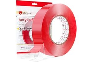 Dwustronna, Przezroczysta, Trwała Taśma Klejąca 25mm x 10m. Dobrze Przylepna, Silny Klej, Wodoodporna, Idealna do LED-owych Drzwi Samochodu, Sanojtape, Nano-Uszczelniająca Żelowa Pianka o Grubości 1mm