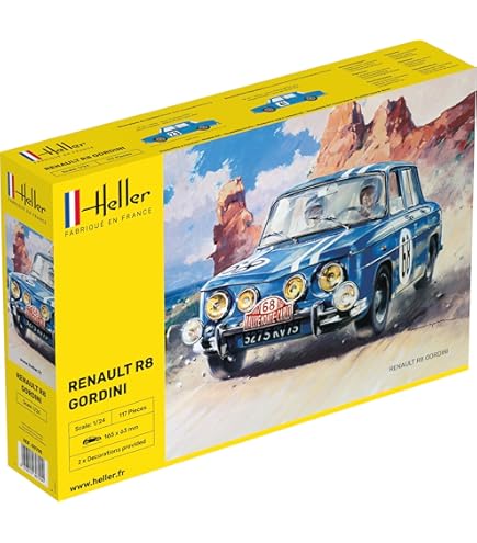 Heller Maquette, 56745, alpine a110,1/24, Gris