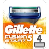 Gillette Fusion5 Start Spare Men's Razor 4-pack