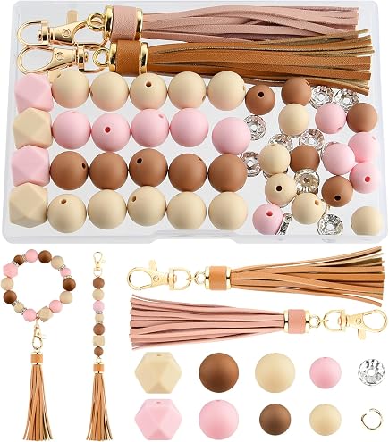SUNNYCLUE Kit DIY 8 Stylos à Perles Silicone – Thème Océan Tortue D'Été, Perles Et Strass Pour Personnaliser Stylos Cadeau Enfants Étudiants