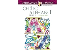 Creative Haven Celtic Alphabet Designs Coloring Book