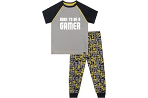 Harry Bear Boys Gamer Pyjamas Grey Age