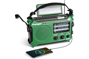 Kaito Electronics KA500 Portable Analogique Vert Radio Portable - Radios Portables (Portable, Analogique, AM, FM, SW, 87-108 MHz, 520-1710 kHz, 3200-22000 kHz)