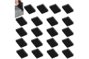 XIHIRCD 20 szt. Filtry Zamienne do Fontanny dla Zwierzat Domowych, Filtr do Pojenia Kota Filtry Piankowe Zamienne do PETKIT Eversweet 3 Pro/PETKIT Eversweet Solo 2/PETKIT EversweetSolo SE