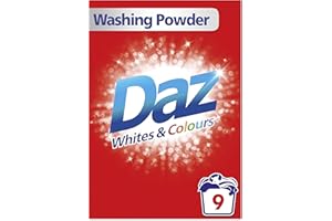 PROCTER & GAMBLE Daz Washing Powder Whites and Colours 9 Washes, 960g