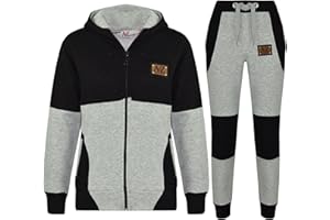 A2Z 4 Kids Bambini Tuta Ragazzi Ragazze Baby Rosa A2Z Deluxe Edition Stampare Felpa Con Cappuccio & Bottom Jogging Tuta Joggers Età 5 6 7 8 9 10 11 12 13 Anni