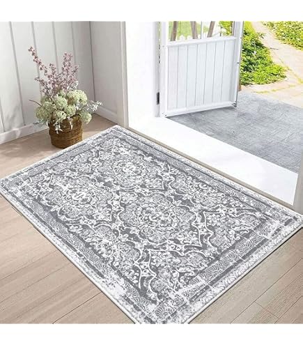 Tapis De Bain - DEXI - Microfibre - Antidérapant - Absorbant - Blanc - 50 X 80 Cm