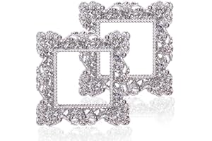 MODURIO 2PCS Decorative Light Switch Surround Covers 86x86mm – Rose Lace Silver Light Switch Sticker Plates with Adhesive Pads – Decorative Cover for UK Wall Switches & Sockets, Ideal for Home Décor