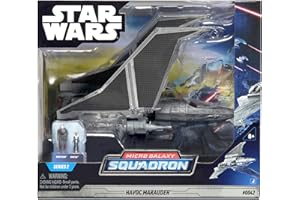 Bizak Star Wars Micro Galaxy Squadron MERODEADOR - Deluxe pojazd 18 cm konfiguracje Wrecker i Omega (62610044)
