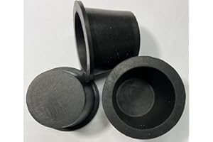 DEXIERP Force de Protection Insert Conique à Bride Bouchon et Bouchon pour Trou d'identification de 34-37 mm 1-11/32" à 1-15/32" (Lot de 5) Caoutchouc réutilisable