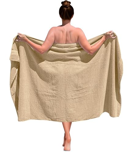 Audi Serviette De Bain Bleue 80x150 Cm - 100% Coton Originale