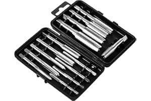 Marca Amazon - Denali Juego de terrajas y machos, 14 Unidad