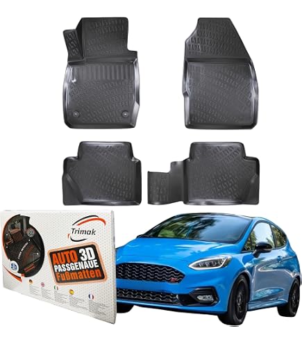 Gummimatten Fußmatten Mit Tunnel Passt Für FORD KUGA I KUGA II 2008
