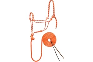 Weaver Leather - Cabestro y Correa de Cuerda Trenzada de Diamante