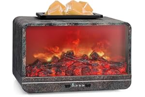 Quemador De Cera, STLOVe® Quemador Eléctrico, Calentador De Llama, Purificador De Aire, Difusor De Aromas, Día Madre/Pascua Regalo Perfumado, Decor para SPA/Oficina/Home/Dormitorio/Yoga-Sin Cera