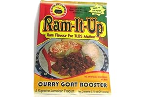 MY AFRICA CARIBBEAN Spicy Hill Farms Ram it Up Curry Goat Booster