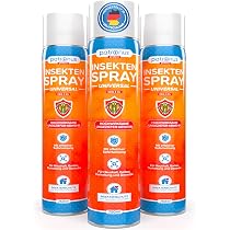 Patronus Insektenspray Universal für Wohnung mit Sofortschutz [3x 750 ml] | zur Abwehr von zahlreichen Insekten