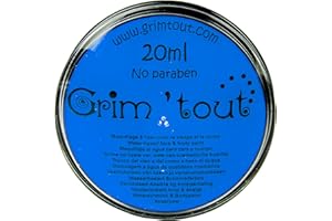 GRIM'TOUT Grimtout Generique - Fard Visage et Corps Bleu