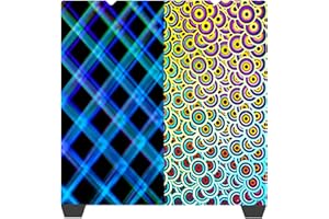 JUUPINE Placa de construcción de doble cara H5H (caleidoscopio + Skynet) 235 x 235 mm, cama de impresión de acero para Creality K1/K1C/Ender3 S1 Pro/Ender3 S1/Ender V3 KE/Ender3 V3 V3 SE/Pro/V2/Neo 3D