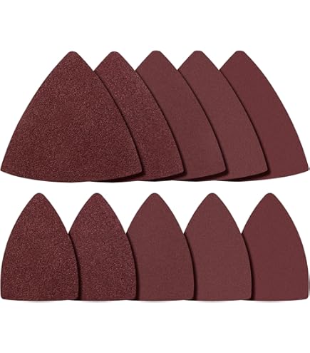 Dremel MM70P Schleifpapier-Set – 6-teilig, Körnung 80, 120, 240, Für Oszillierende Multitools