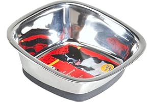 Camon Durapet Gamelle carrée en INOX 1600 ML