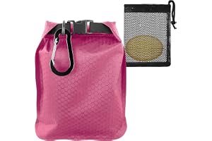 Uliya Resa Tvålväska Vattentät Läcktät Tvålkopp Fodral Låda, Rosa, One Size