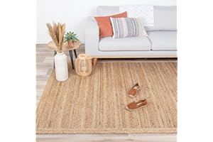 ‎FRAAI | HOME & LIVING FRAAI | Home & Living Jute Teppich - Fair Natur - Jute - Flachgewebe - Einfarbig - Boho, Modern - Wohnzimmer, Esszimmer, Schlafzimmer - Carpet