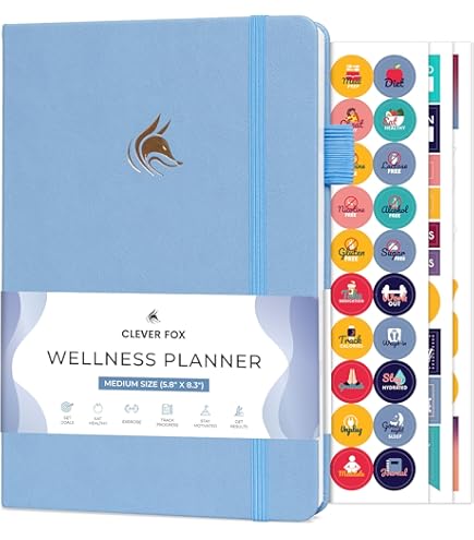 Diario Alimentare Clever Fox Premium - Registro Pasti, Calorie E Allenamenti, Per Dieta E Benessere - Foto 2