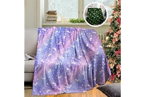 ‎HSGLGNA Kuscheldecke Kinder,Einhorn Decke Kuscheldecke Leuchtet im Dunkeln, Einhorn Geschenke für mädchen Super Weiche und Warme Decke (Einhorn-07, 130x150 cm)