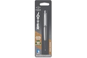 ‎PARKER Parker Jotter Kugelschreiber | Edelstahl mit Chromzierteilen | Mittlere Spitze | Blaue Tinte