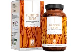 ‎NATURTREU Weihrauch Kurkuma Ingwer Kapseln Hochdosiert - 196,1 mg Boswelliasäure, 133,3 mg Curcumin, Zimt, Gingerol & Piperin - Ohne chemische Entzündungshemmer oder Gelenkkapseln