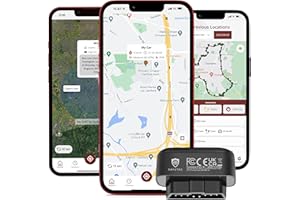 SafeTag Plug - Localizador GPS autoinstalado OBD 2/II, Coche, Furgoneta, Moto, etc. 34-205 países, Seguimiento y notificaciones en Tiempo Real, Prueba Gratuita de 7 días - Sim Incluido… (4G)