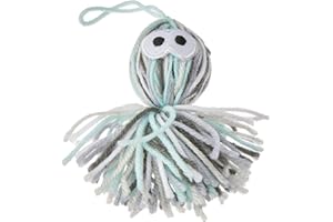 ALL FOR PAWS Knotty Habit Katzenspielzeug aus Garn, baumelnder Octopus, 1.1001 kg