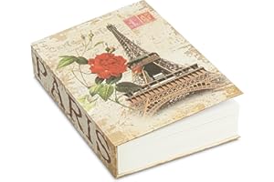 TOYS4BOYS Secret Book Safe Box Book Safe with Lock Cash Box in Dictionary Book Hidden Book with Key Lock Anti Theft Safe Secret Box Money Cabinet Storage Box Paris
