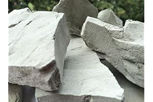 UCLAYS Sapphire Clay, Lehm Essbare Tonstücke (Klumpen) Natürlich zum Essen (Lebensmittel), Essbarer Ton, 7 oz (210 g)