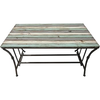 Amazon.de: Nostalgie Gartentisch Schmiedeeisen 12kg Tisch Loungetisch