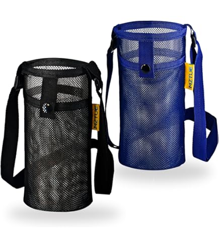 HEYSKAY Wasserflaschenhalter Mit Gurt – 2 Stück, Verstellbar, Für Flaschen Von 340–1134 Ml, Sport & Outdoor