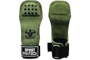 FANTECIA Sangles d'haltérophilie, Sangles de Crochets de Levage pour l'entraînement, Gants de Gymnastique Robustes pour Le Fitness.