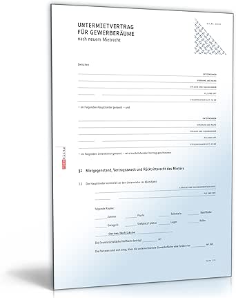 Untermietvertrag Gewerberaume Pdf Download Amazon De Software Untermietvertrag Gewerberaume Pdf Download Amazon De Software