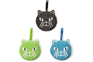 KIKKERLAND Lot x3 eponges Chat Lot x3 eponges Chat