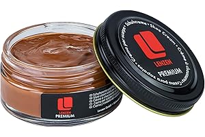 Lenzen Crema para Zapatos de Piel I Betún para Zapatos de Piel