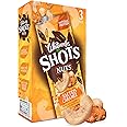 Whitworths Shots Nuts & Caramel | 18 X 25g | Cashew Nuts, Hazelnuts & More | Yummy Protein Snacks, GMO-Free, Low Fat (Just 150 Calories)