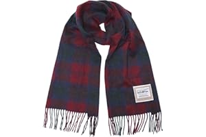 Heritage Traditions 100% Pure Wool Tartan Scarves Shawls and Wraps