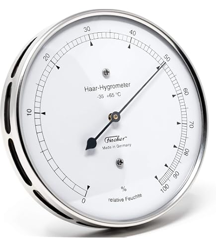 TFA 45.2007 - Metallic Synthetic Hair Hygrometer