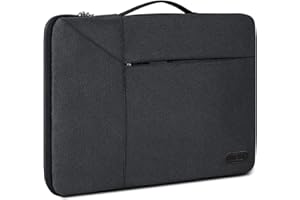 NUBILY Custodia Borsa Porta PC 13,3-15,6 Pollici Borsa Sleeve Antiurto Impermeabile Custodia per Laptop Notebook, Ultrabook e Netbook HP/Acer/dell/Lenovo/Sony/Toshiba ECC