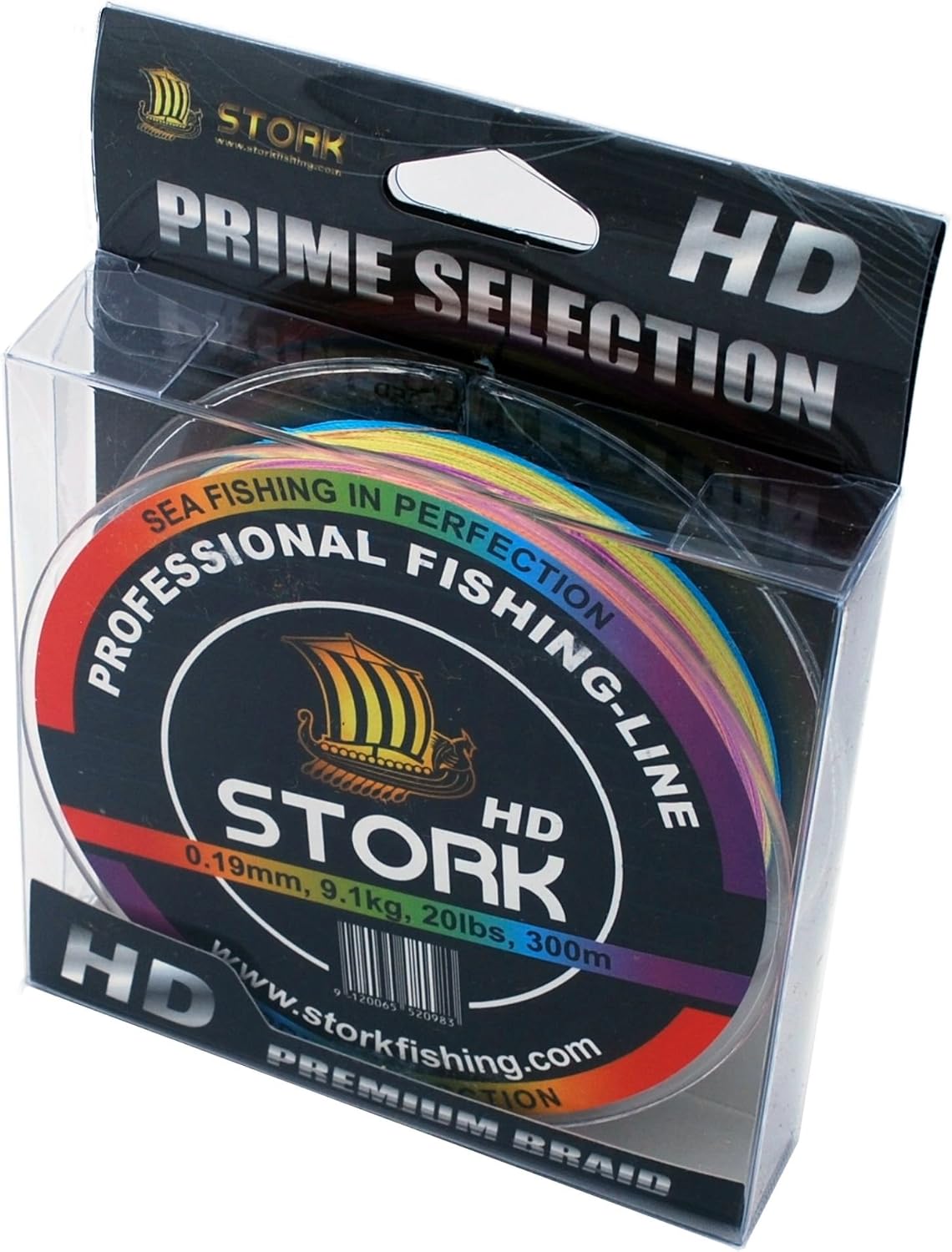 Stork HD, 4-Hilo Trenzado Pesca 300m