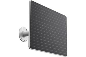 EZVIZ 12W Solar Panel for Battery Camera, Dual USB-A Output, Built-in 37Wh Rechargeable Battery, IP65, Supports Bluetooth, 3-Meter Cable, High-Efficiency, 24/7 Green Energy Protection