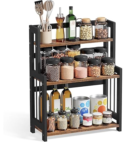 Hoekrek voor Keuken – Kruidenplank zonder Boren, Driehoekig Design Hoekrek voor Keuken – Kruidenplank zonder Boren, Driehoekig Design